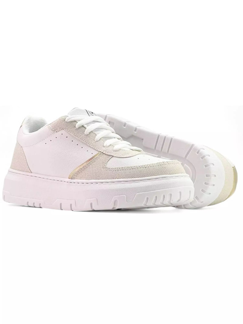 Tênis casual Skynner feminino 24-200 - Branco/Off